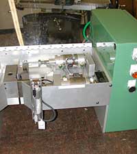 Custom Equipment used to grind the surface of industrial machine parts and tools